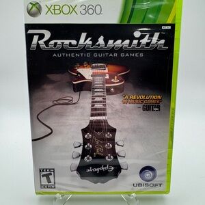 Rocksmith for Xbox 360 Factory Sealed Brand New In Box Free Shipping